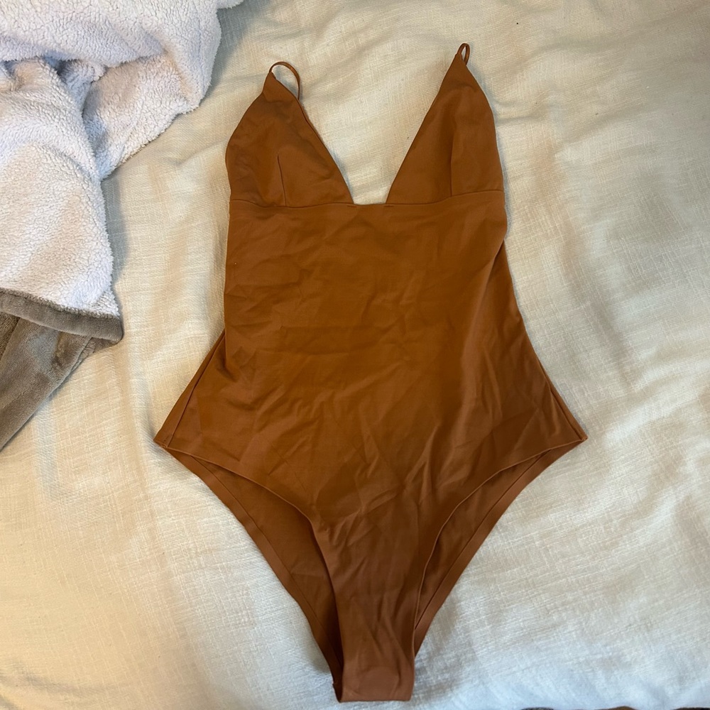 Zara tie back swimsuit